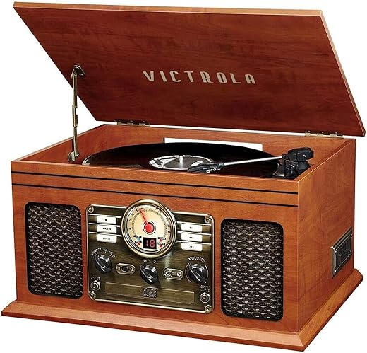 Victrola 6-in-1 Bluetooth Record Player