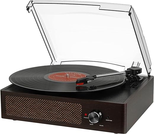 Retro Vinyl Record Player: Bluetooth & Speakers Review